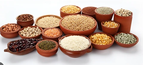 Grains & Pulses (अनाज और दालें)